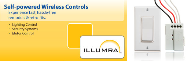 Use an ILLUMRA wireless light switch to make wireless light control simple.